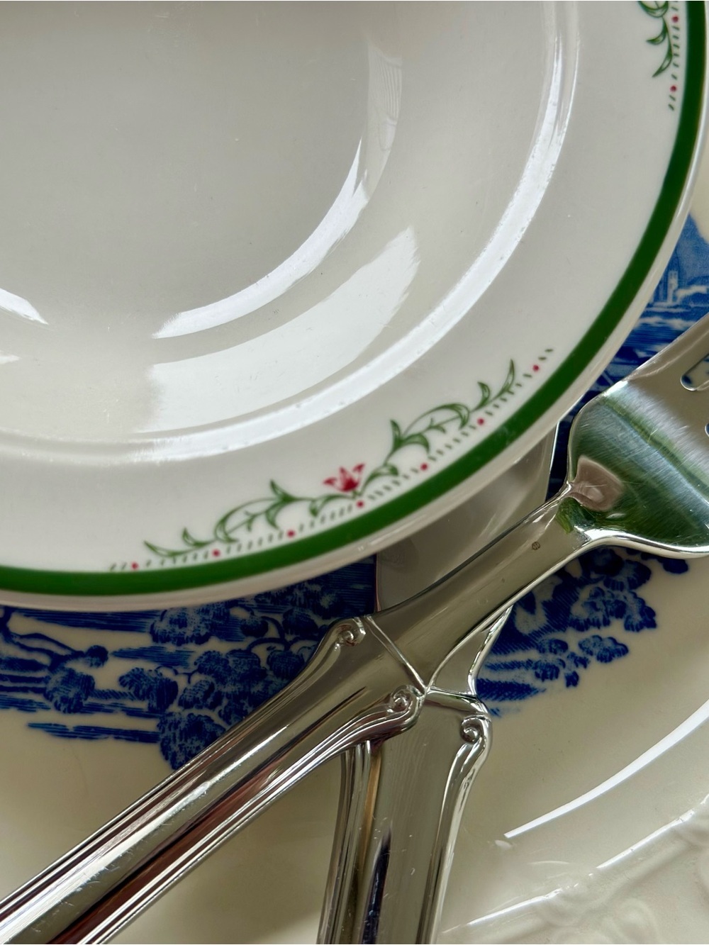 Homer Laughlin Seville Fruit Berry Bowl Green Floral Restaurant Ware - Picture 5 of 7